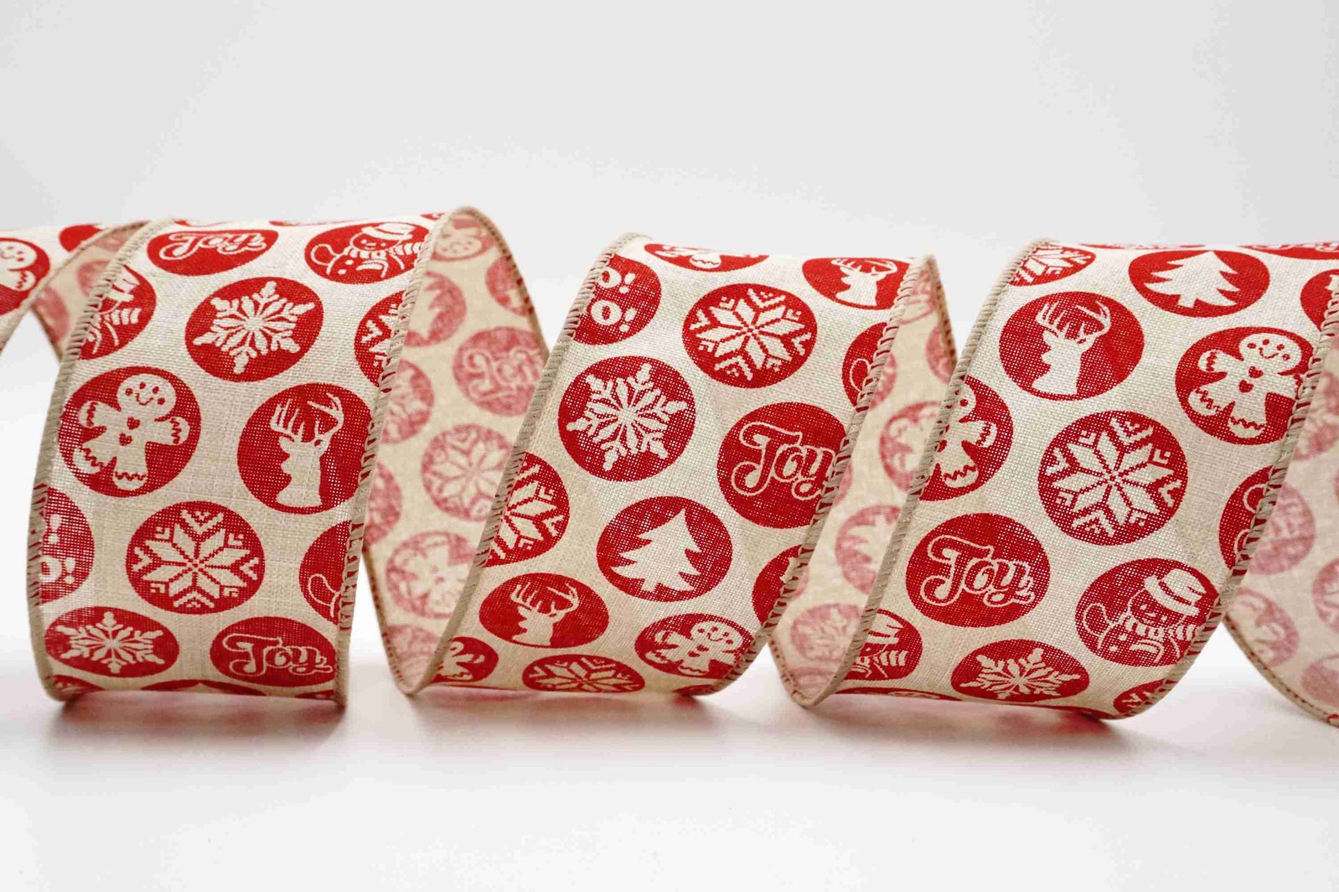 Joulun lumisadepallojen nauha